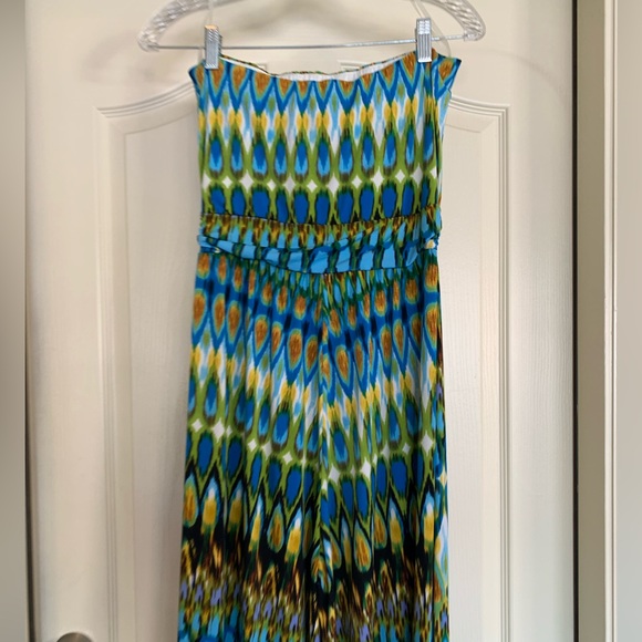 Strapless jumpsuit NWT multicolor - Picture 5 of 9